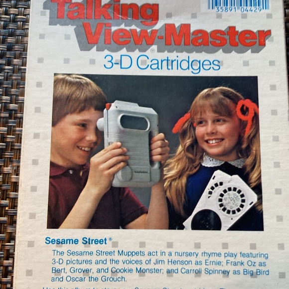 Sesame Street Talking View-Master 3-D Cartridges - Picture 5 of 11